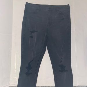 AE Black Ripped Jeans